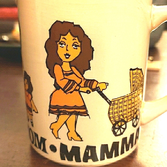 Other - Vintage 70's {Ma•Mother•Mom•Momma} Ceramic Coffee Cup